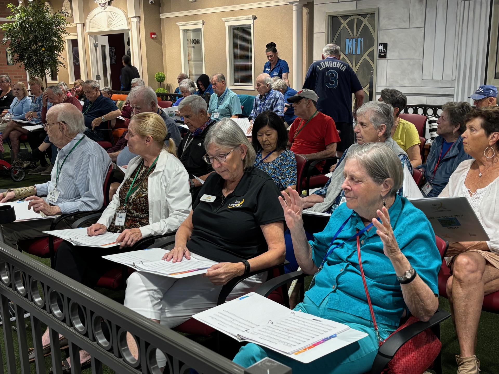 Expanded Singing Opportunities for Seniors and those with Memory Loss