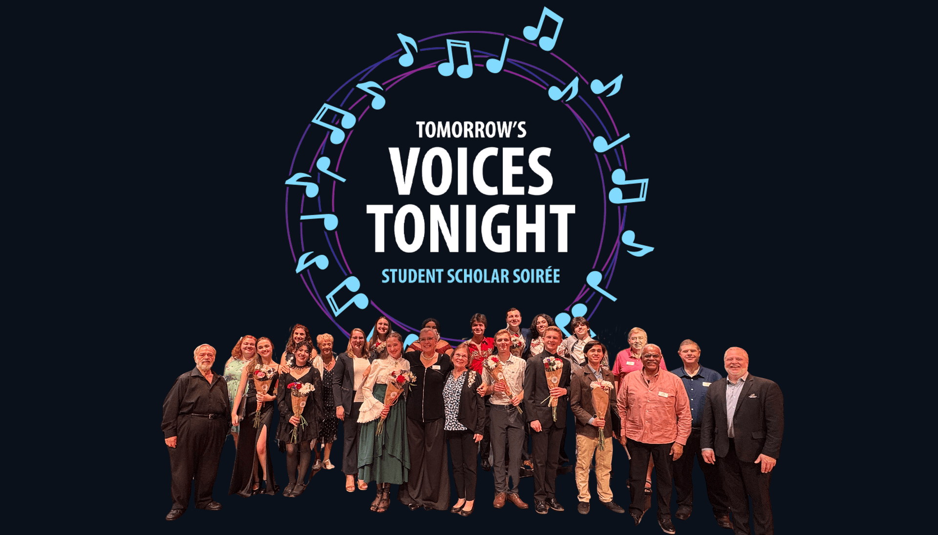 Tomorrow’s Voices Tonight, Student Scholar Soirée