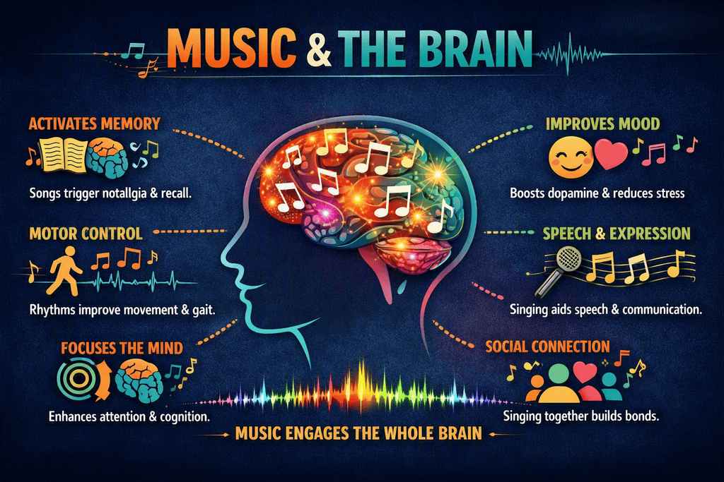 brain music graphic